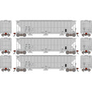 PREORDER Athearn ATH-2493 HO FMC 4700 Covered Hopper, Primed For Grime KYLE