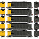 PREORDER Athearn HO 2752 Berwick Bathtub Gondola with Standard Sides & Load, Data Only (Primed for Grime) (5-Pack)