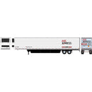 PREORDER Athearn HO 2995 53' Utility Reefer Trailer, MK Express