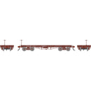 PREORDER Athearn HO 3105 36 Flat Car, Denver & Rio Grande Western