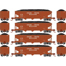 PREORDER Athearn ATH28575 N 40' Offset Coal Hopper With Load, GTW