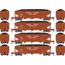 PREORDER Athearn ATH28575 N 40' Offset Coal Hopper With Load, GTW