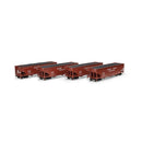 PREORDER Athearn ATH33088 HO 40' Offset Coal Hopper With Load, GTW