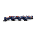 Athearn ATH3373 HO 1-Dome Tank, Union Oil/UOCX (4)