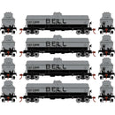 Athearn ATH3385 HO 1-Dome Tank, Bell Oil/SHPX