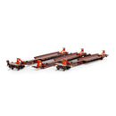 PREORDER Athearn ATH41100 HO 57' Trinity Spine Car, BNSF