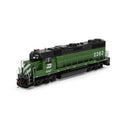 PREORDER Athearn ATH72202 HO GP38-2 Locomotive, Sound-Ready With Speaker, BN