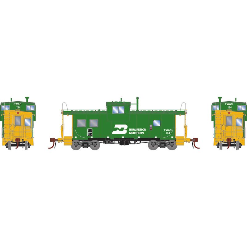 PREORDER Athearn Genesis ATHG-1093 HO GEN ICC Caboose With Lights, FWD