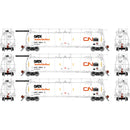 PREORDER Athearn Genesis ATHG-1324 HO TankTrain Intermediate, CGTX #79014 / #79015 / #79016