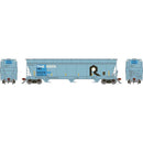 PREORDER Athearn Genesis ATHG-1530 HO GEN ACF 4600 Covered Hoppers, Primed For Grime FURX