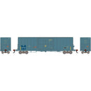 PREORDER Athearn Genesis ATHG-2228 50ft PC&F Smooth Side Box Car with 14ft Plug Door, Golden West Service Primed for Grime 694822 (DCC and Sound)