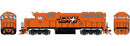 Athearn Genesis HO G64933 GP40-2, Detroit Toledo and Ironton