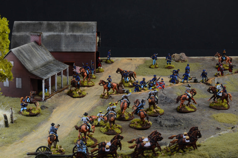 Italeri 6179 - SCALE 1 : 72 FARMHOUSE BATTLE - American Civil War 1864 - BATTLE SET