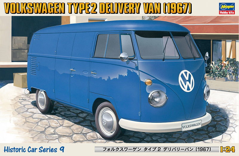Hasegawa Models 21209 Volkswagen Type 2 Delivery Van “1967” 1:24 SCALE MODEL KIT