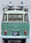 Oxford Diecast NVWS005 1951 Volkswagen T1 Samba Passenger Van - Assembled -- Turquoise, White, N Scale