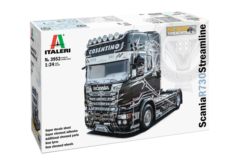 Italeri 3952 - SCALE 1 : 24 Scania R730 Streamline