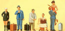 Preiser HO 10540 Travelers with Luggage (5)
