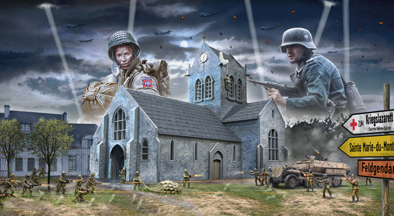 Italeri 6199 - SCALE 1 : 72 Battle of Normandy Sainte-Mère-Eglise 6 June 1944