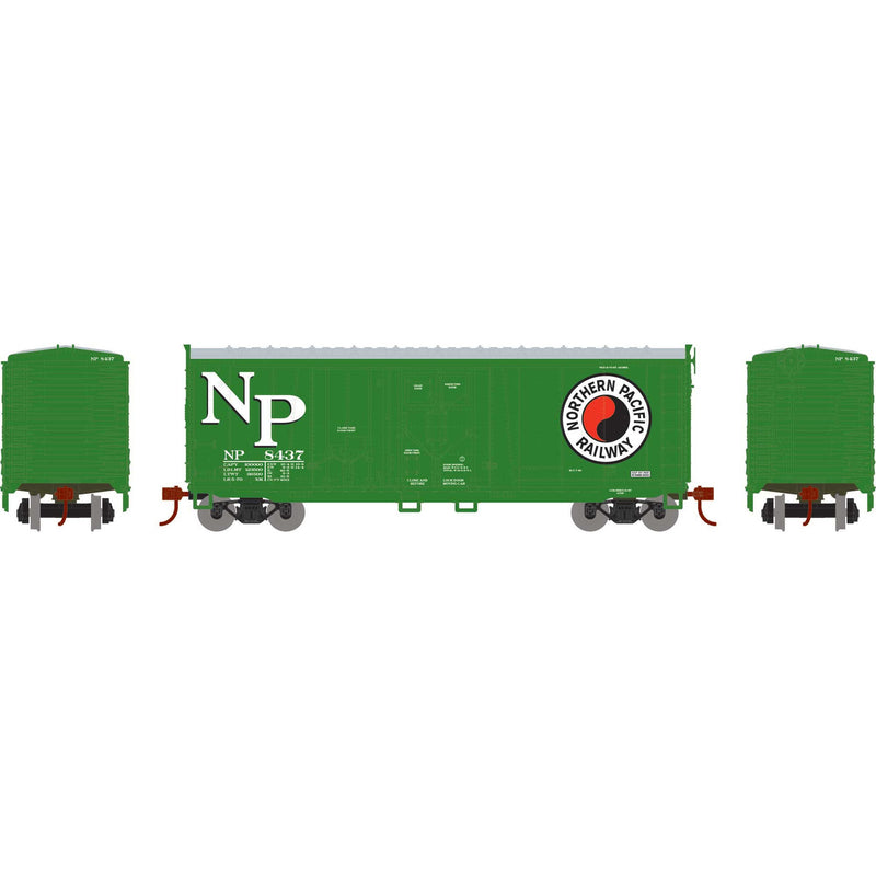 PREORDER Athearn RND-1852 HO RND 40' Grain Loading Box Car, NP