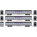 PREORDER Roundhouse HO 3538 Streamline Car Set, Atlantic Coast Line Coach #230/Coach #239//Observation #252 (3-Pack)