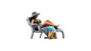 PREORDER Noch HO 10430 Woman in a Deck Chair