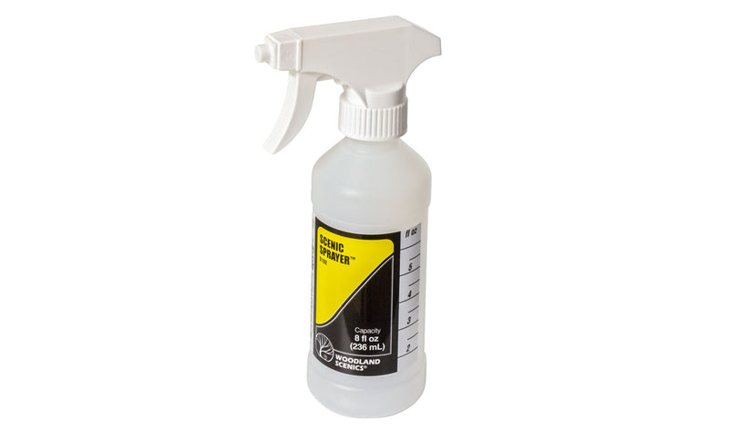 Woodland Scenics S192 Scenic Sprayer(TM) Spray Bottle -- 8oz  237mL Capacity, All Scales