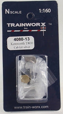Trainworx N 4080-13 Kenworth T800 Tractor Cab Kit (Silver)