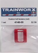 Trainworx N 4148-05 Custom Full Fenders (Red)