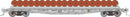 PREORDER Rapido HO 138501A F30D 50' Wheel Flat Car, Atchison Topeka & Santa Fe MOW