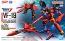 Bandai 2691355 HG VF-19 Custom Fire Valkyre W/sd Boostr