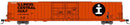 PREORDER Bluford Shops N 86781 86' Double Door Boxcar, Illinois Central Gulf