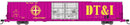 PREORDER Bluford Shops N 86761 86' Double Door Boxcar, Detroit Toledo & Ironton