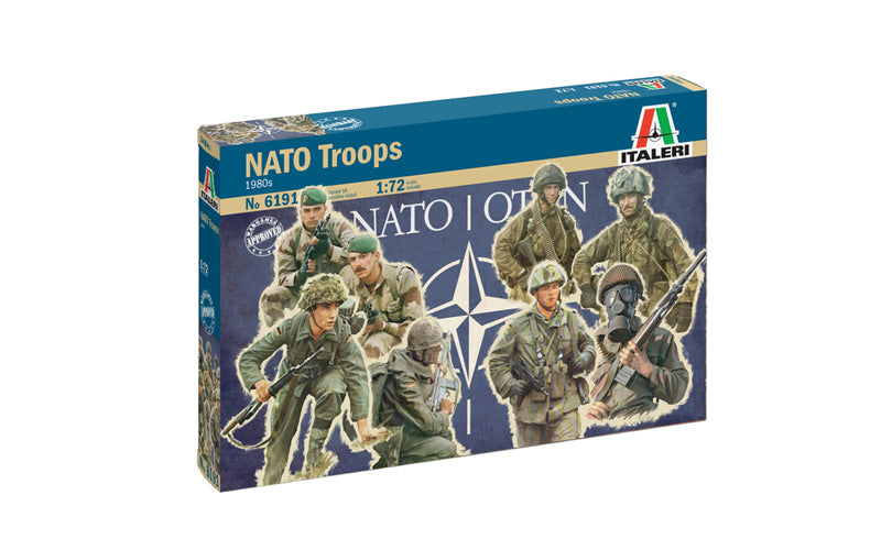 Italeri 6191 - SCALE 1 : 72 NATO TROOPS 1980s