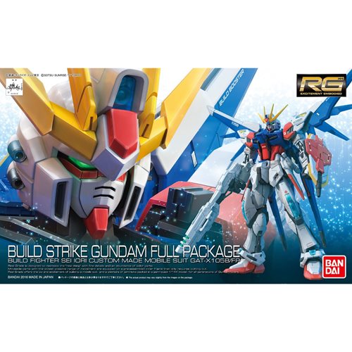 Bandai  2340121 Gundam Build Fighters Gundam Build Strike Real Grade 1:144 Scale Model Kit