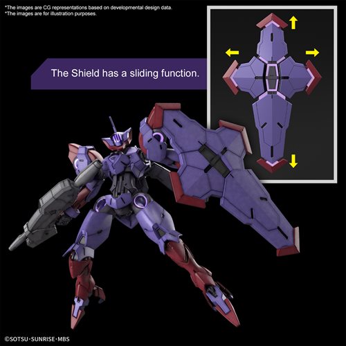 Gundam The Witch from Mercury Beguir-Pente 1:144 Scale HG Model Kit 2620603