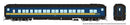PREORDER Rapido HO 125026 Canadian Car & Foundry Balloon-Top Coach, Canadian National-Northern Alberta