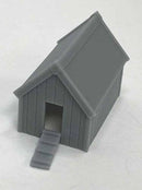 Phoenix Precision Models HO 31640 Chicken Coop with Ramp, 3D Printed Kit, Unpainted