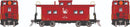 PREORDER Rapido HO 144038 Northeastern-Style Steel Caboose, Central of New Jersey Jersey Central Lines/Lady Liberty Logo