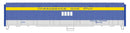 PREORDER Walthers Proto HO 920-10843 C&O-Style Express Boxcar Troop Sleeper Conversion, Chesapeake & Ohio