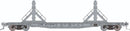 PREORDER Rapido HO 138403A F30D 50' Rail Flat Car , Conrail MOW
