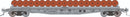 PREORDER Rapido HO 138504 F30D 50' Wheel Flat Car Set, Conrail MOW (3-Pack)