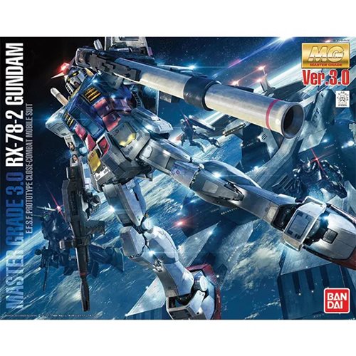 Mobile Suit Gundam RX-78-2 Gundam Version 3.0 Master Grade 1:100 Scale Model Kit 2210344