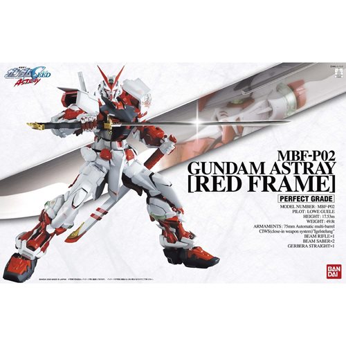 Bandai  2038041 Gundam Seed Astray Red Frame Perfect Grade 1:60 Scale Model Kit