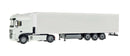 PREORDER Kibri HO 11292 DAF XF 106 SSC with Curtain Trailer Kit, White