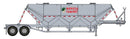 Walthers HO 949-2621 Transload Facility Dry Bulk Semi Trailer, Medusa Cement