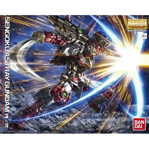 Bandai  2221180 Gundam Build Fighters Sengoku Astray Gundam Master Grade 1:100 Scale Model Kit