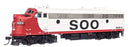 Walthers Proto HO 42556 EMD FP7, Soo Line