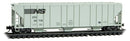 Micro-Trains N 099 00 390 Evans 100-Ton 3-Bay Covered Hopper, Norfolk Southern