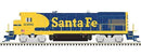 Atlas N 40005458 GE B23-7 Low Nose with Headlight, No Anticlimber Locomotive, Atchison Topeka & Santa Fe