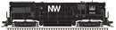 Atlas HO 10004274 GE U30B High Nose Locomotive Master Silver, Norfolk & Western